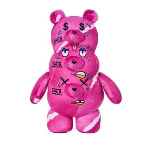 *SOLD* NWT The 3 Headed Bear Plush TeddyBear Backpack